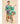 Hummingbird at Dusk Kimono Gown Powder UK